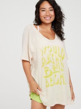 aerie OFFLINE Cotton V-Neck Tee l XS